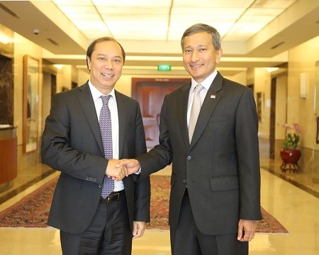 Вьетнам и Сингапур провели 12-й раунд политических консультаций - ảnh 1
