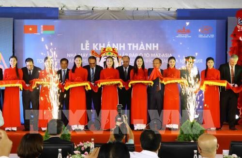 Вице-премьер Беларуси принял участие в церемонии открытия автомобильного завода «MAZAsia» - ảnh 1