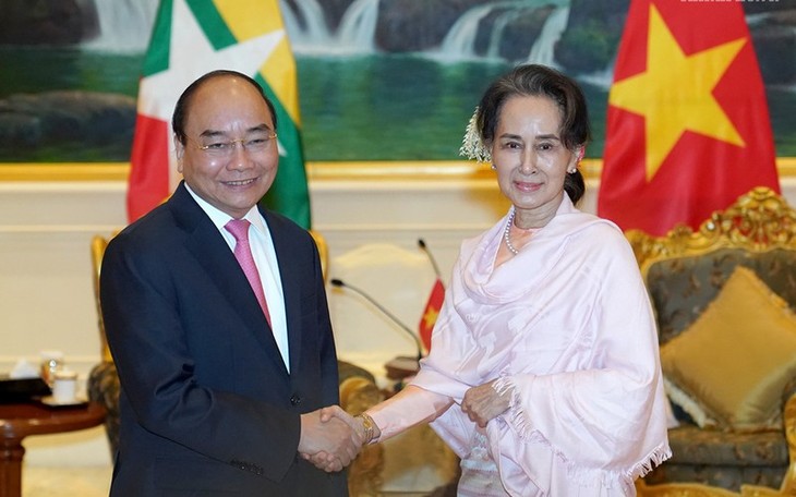 Совместное заявление по итогам официального визита вьетнамского премьера в Мьянму - ảnh 1