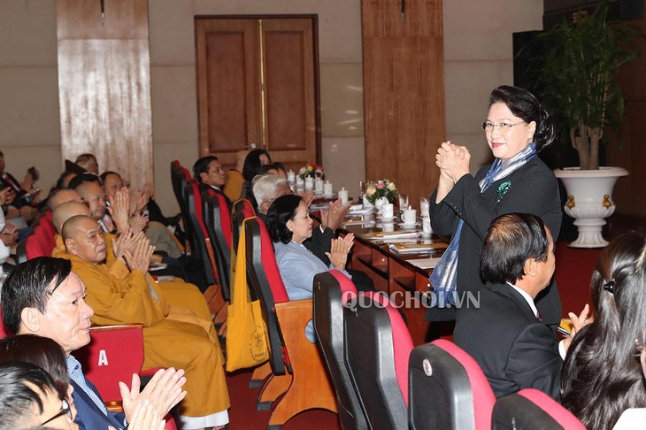 Нгуен Тхи Ким Нган приняла участие во 2-й конференции ЦК ОФВ 9-го созыва - ảnh 1