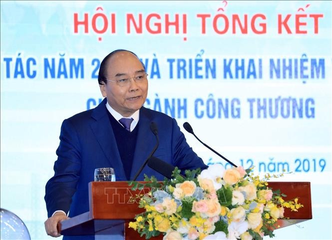 Премьер Вьетнама принял участие в конференции Минпромторга по определению задач на 2020 г. - ảnh 1