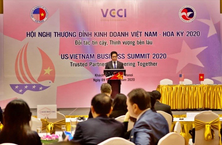 Вьетнамо-американский деловой саммит «Надёжный партнёр, устойчивое процветание» - ảnh 1