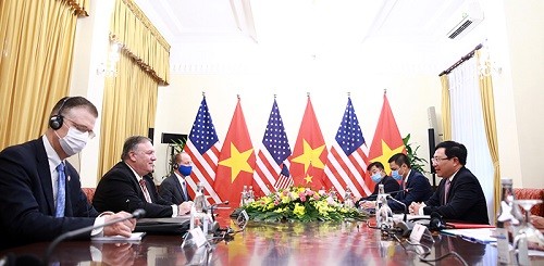 В Ханое состоялись переговоры глав внешнеполитических ведомств Вьетнама и США - ảnh 2