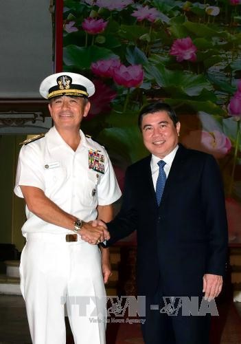 Le commandant des forces armées US du Pacifique à Ho Chi Minh-ville - ảnh 1
