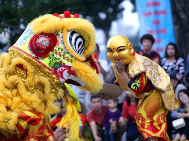 Ouverture du 4ème festival national des troupes de danse de licorne et de dragon - ảnh 1