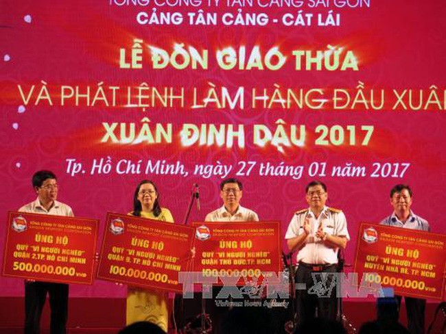 Tan cang Sai Gon : premières activités de l’année du Coq - ảnh 1