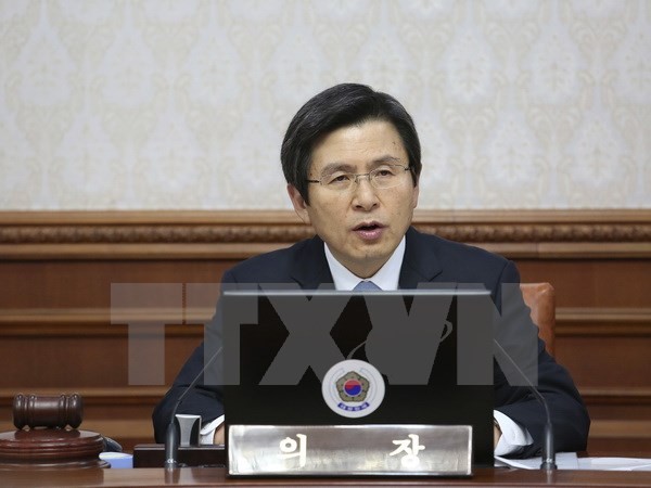 Le président par intérim sud-coréen dénonce le programme balistique de Pyongyang - ảnh 1