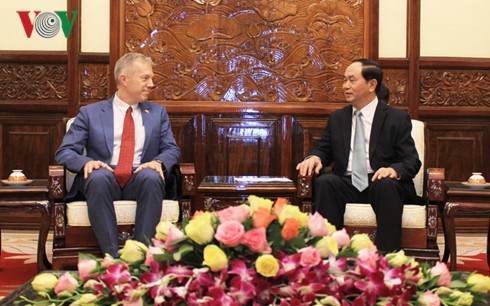 Tran Dai Quang reçoit l’ambassadeur des Etats-Unis au Vietnam - ảnh 1