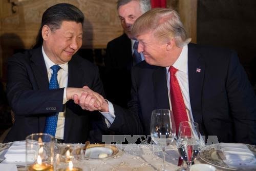 Trump et Xi Jinping: 