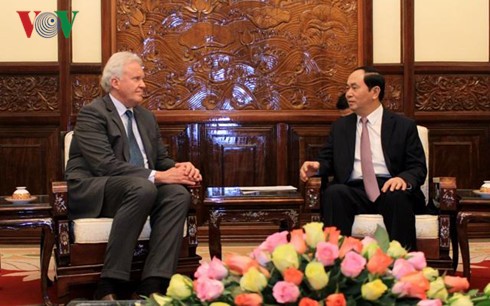 Tran Dai Quang reçoit le président de General Electric - ảnh 1