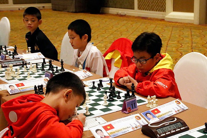 Championnat d’Asie d’échecs des jeunes : médaille d’or pour Tran Tuan Minh - ảnh 1