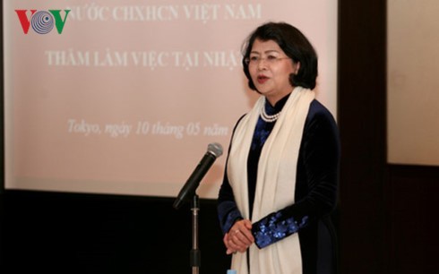 La vice-présidente Dang Thi Ngoc Thinh au Japon - ảnh 1