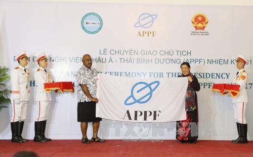 Le Vietnam assure la présidence du forum de l’UIP pour l’Asie-Pacifique  - ảnh 1