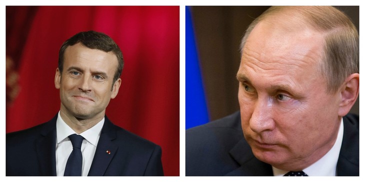 Emmanuel Macron et Vladimir Poutine se sont téléphonés pour la première fois - ảnh 1