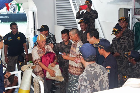 695 pêcheurs vietnamiens rapatriés d’Indonésie - ảnh 1