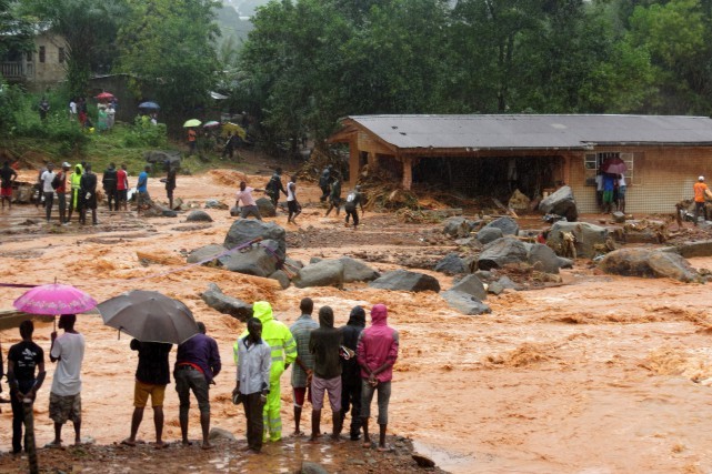 Plus de 300 morts en Sierra Leone après des pluies diluviennes - ảnh 1