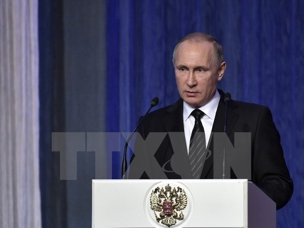  Poutine se présentera à la présidentielle 2018 en tant que candidat auto-désigné - ảnh 1