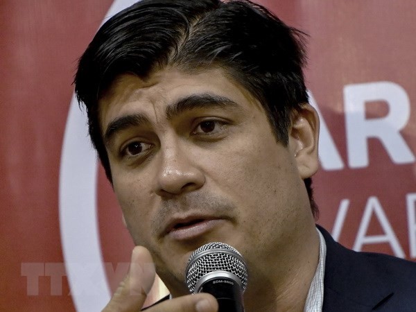 Costa Rica: Le candidat de centre gauche Carlos Alvarado élu président  - ảnh 1