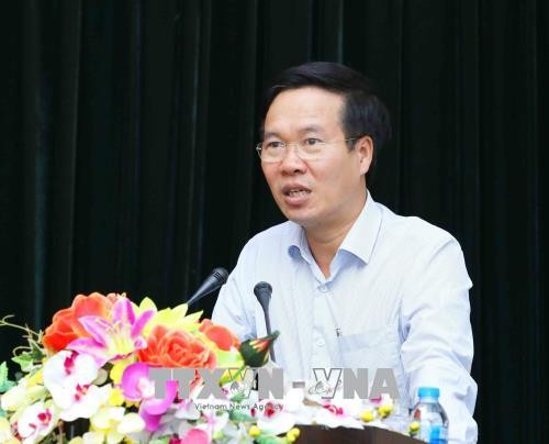 Vo Van Thuong rencontre les nouveaux représentants en chef du Vietnam à l’étranger - ảnh 1