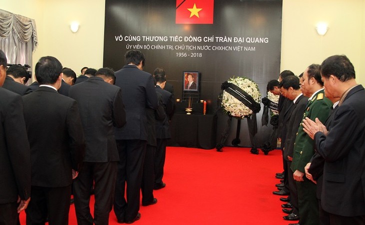 Hommage rendu au président Trân Dai Quang à l’étranger  - ảnh 1