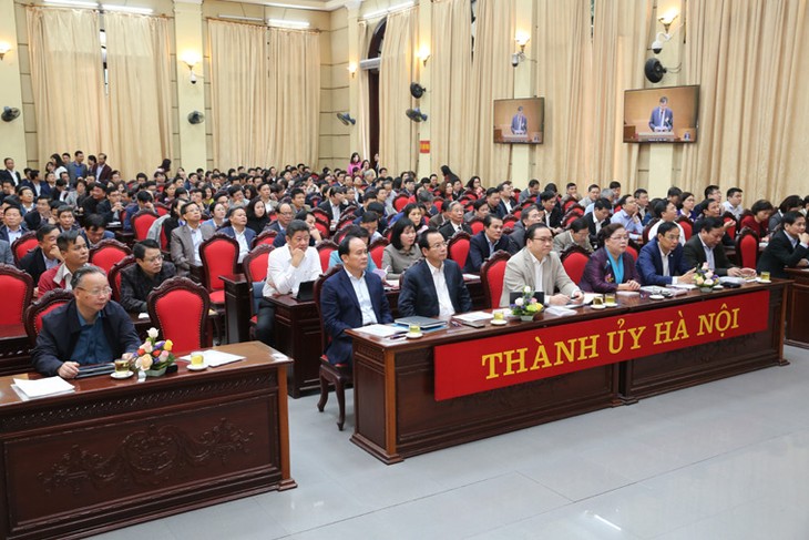 ​Conférence nationale sur la résolution du 8e plénum du comité central du Parti - ảnh 1