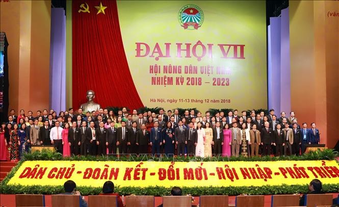 Conférence de presse sur le 7e congrès national de l'Association des agriculteurs du Vietnam  - ảnh 1