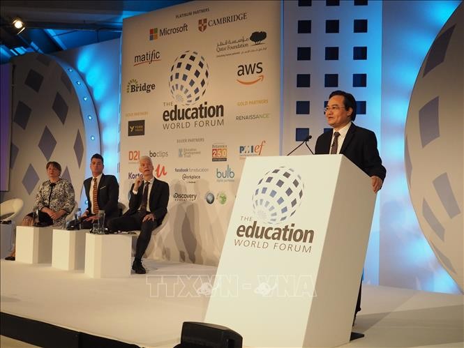  Le Vietnam participe au forum mondial de l’éducation à Londres  - ảnh 1