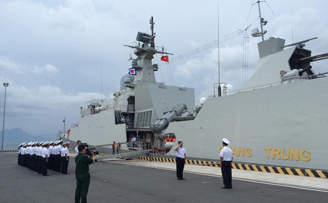 Un bateau de la marine vietnamienne à Singapour - ảnh 1