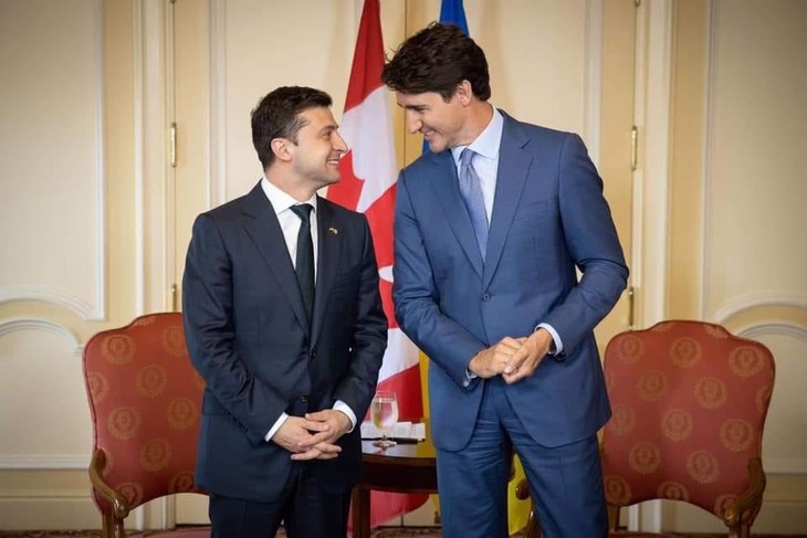 Négociation Trudeau-Zelensky à Toronto - ảnh 1