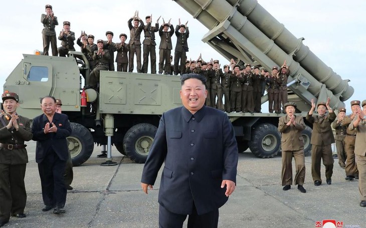 Kim Jong-un a supervisé des manœuvres nord-coréennes - ảnh 1