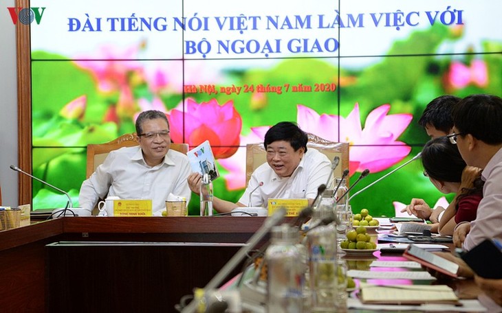La Voix du Vietnam renforce sa collaboration avec le ministère des Affaires étrangères - ảnh 1