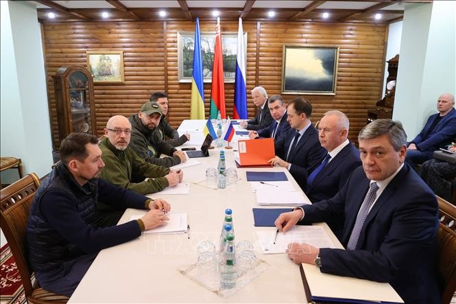Conflit en Ukraine: la Russie se dit prête à relancer les pourparlers - ảnh 1