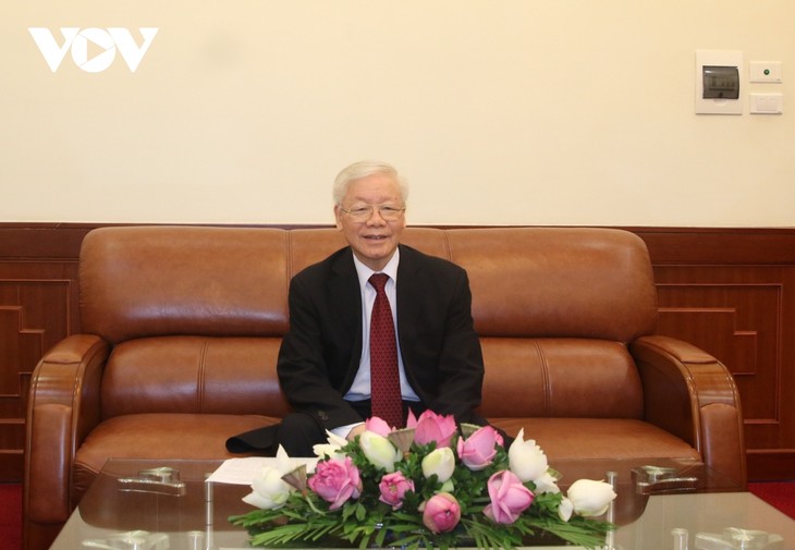 Nguyên Phu Trong s’entretient au téléphone avec Hun Sen - ảnh 1