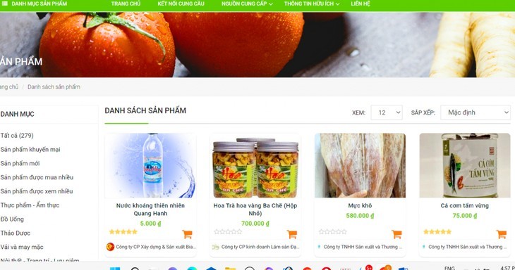 Quang Ninh mise sur la vente des produits OCOP en ligne  - ảnh 3