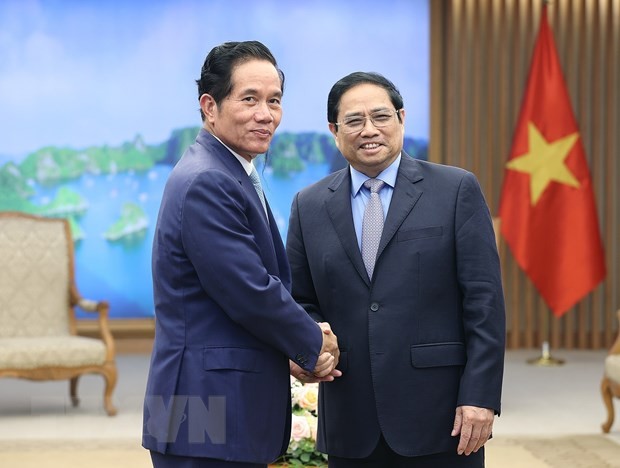 Pham Minh Chinh reçoit le maire de Phnom Penh - ảnh 1