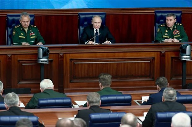 Poutine veut que le conflit en Ukraine se termine “le plus tôt” possible - ảnh 1