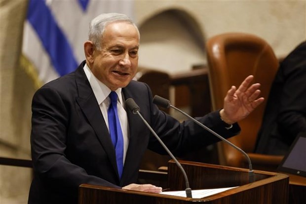 Benjamin Netanyahu redevient Premier ministre après un vote de confiance du Parlement  - ảnh 1