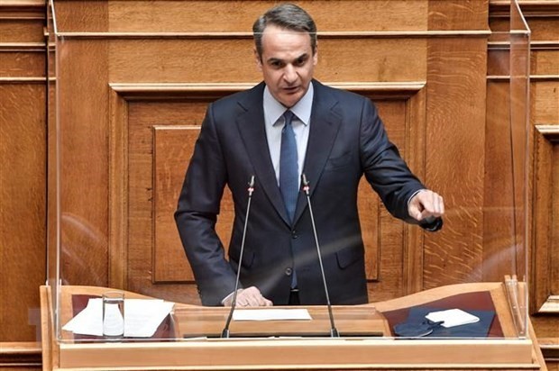 Grèce: le gouvernement conservateur surmonte une motion de censure - ảnh 1