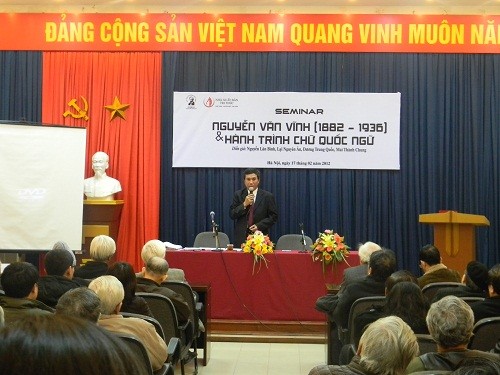 Hội thảo “Nguyễn Văn Vĩnh và hành trình chữ quốc ngữ” - ảnh 1