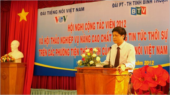 Hội nghị cộng tác viên Đài Tiếng Nói Việt Nam khu vực Đông Nam Bộ - ảnh 1