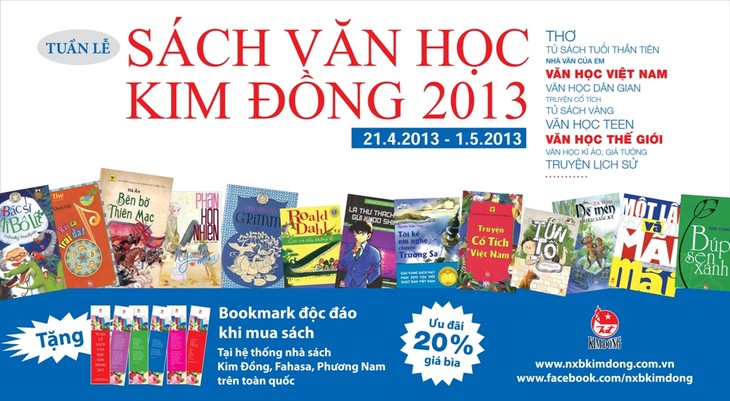 Tuần lễ sách Kim Đồng 2013 - ảnh 1