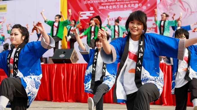 Sôi động Lễ hội văn hóa Nhật Bản chào năm mới 2014  - ảnh 1