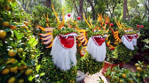 Khai mạc Chợ hoa Tết ở thành phố Hồ Chí Minh - ảnh 1