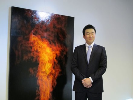 Triển lãm Jeong Il Jin, họa sĩ của lửa  - ảnh 1