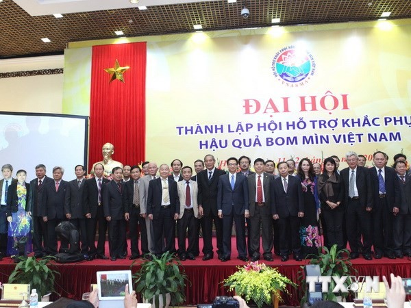 Thành lập Hội hỗ trợ khắc phục hậu quả bom mìn Việt Nam - ảnh 1