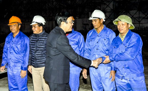 Chủ tịch nước Trương Tấn Sang thăm và làm việc tại Tuyên Quang - ảnh 1