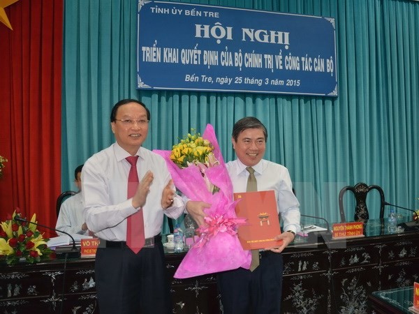 Điều động ông Nguyễn Thành Phong làm Phó Bí thư Thành ủy Thành phố Hồ Chí Minh  - ảnh 1