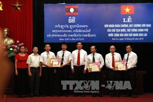 Sơn La: 6 tập thể được tặng Huân chương, Huy chương Hữu nghị của Nhà nước CHDCND Lào  - ảnh 1