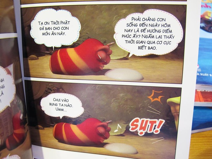 Hiện tượng Hàn Quốc:Phiên bản truyện tranh Ấu trùng Larva tinh nghịch  đến Việt Nam - ảnh 1