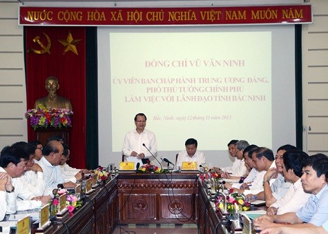 Phó Thủ tướng Chính phủ Vũ Văn Ninh thăm, làm việc tại Bắc Ninh  - ảnh 1